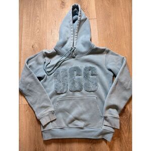 REAL~UGG Peacock Blue Hoodie